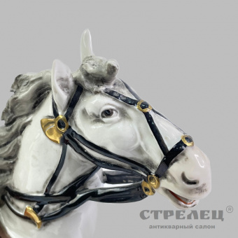 картинка — фарфоровая статуэтка «маршал мюрат». гдр, ок. 1960 года